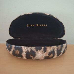 Joan Rivers Leopard Print Sunglasses Case – Eyewear Protection